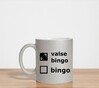 foto 2 Glitter zilveren mok valse bingo grappig  en uniek cadeau voor bingo liefhebbers