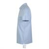 foto 3 Heren polo met verborgen knoopsluiting soft blue 