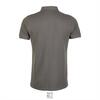 foto 2 Heren polo met verborgen knoopsluiting soft gray