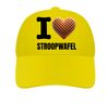 foto 7 I love Stroopwafel petje voor stroopwafelliefhebbers