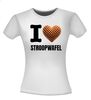 foto 12 I love Stroopwafel shirtje