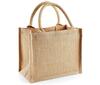 Jute Mini Gift Bag naturel cadeau tassen