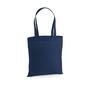 foto 1 Katoenen tas donkerblauw boodschappen tas donkerblauw