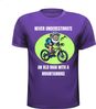 foto 2 Never underestimate an Old Man with a Mountain bike grappig shirt Hilarisch Top kado