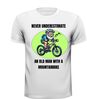 foto 7 Never underestimate an Old Man with a Mountain bike grappig shirt Hilarisch Top kado