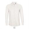 Overhemd lange mouw voor hem optic white stijlvolle herenoverhemden