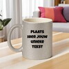 foto 6 Personaliseer je uniek zilver glitter mok voor koffie of thee ontwerp je eigen zilveren mok 