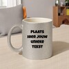 foto 7 Personaliseer je uniek zilver glitter mok voor koffie of thee ontwerp je eigen zilveren mok 