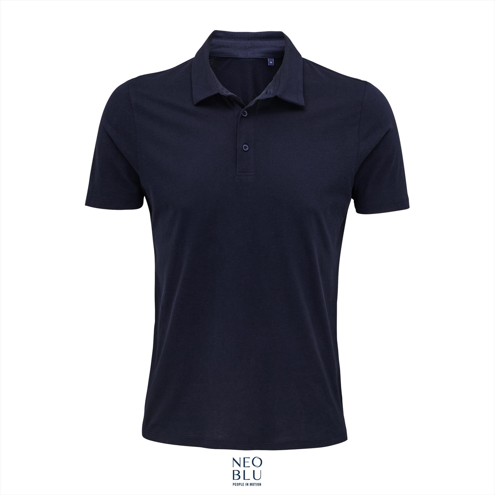 Poloshirt jersey voor mannen night polo