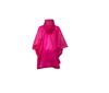 foto 2 Poncho fuchsia voor kids Kinder Poncho fuchsia