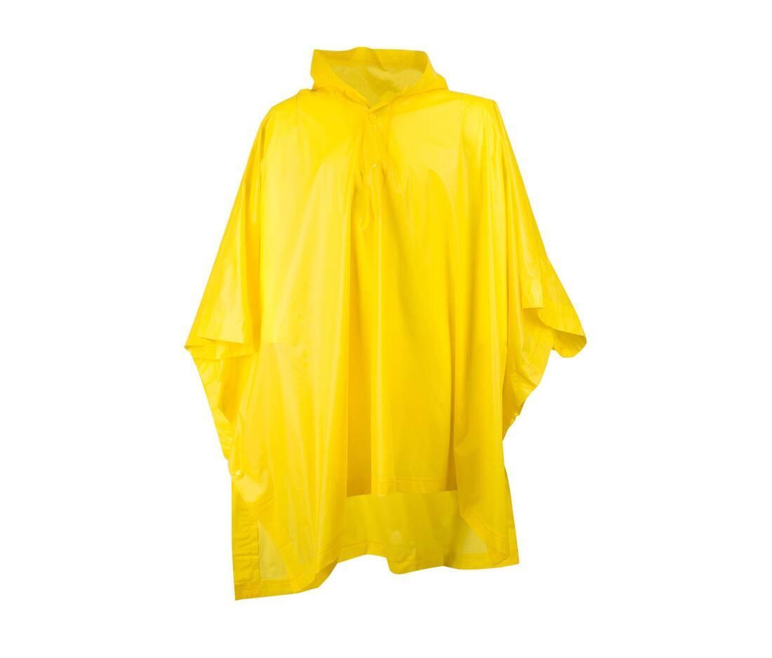 Poncho geel voor kids Kinder Poncho geel