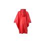 foto 2 Poncho rood voor kids Kinder Poncho rood
