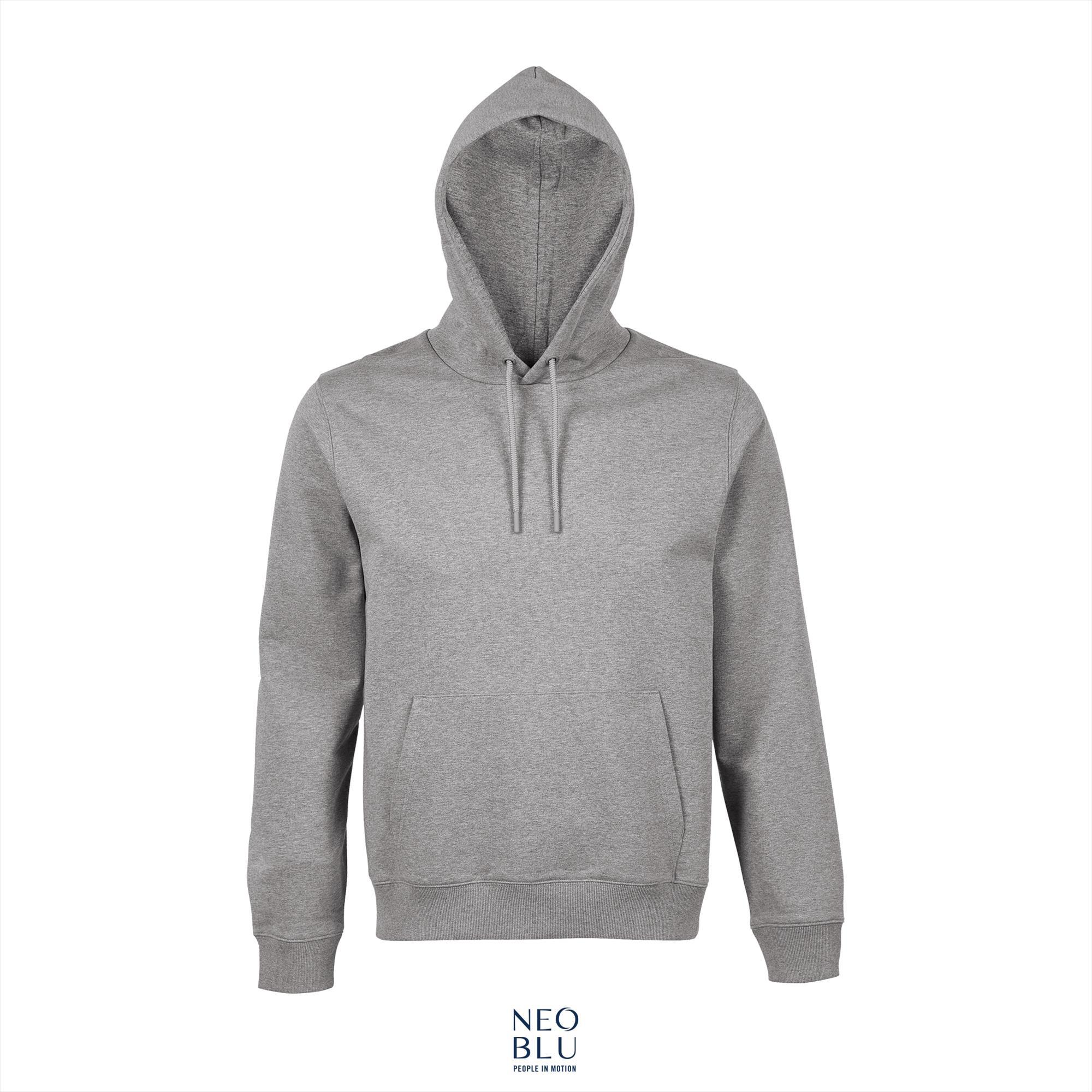 Sweatshirt Heren gray melanged NEOBLU Nicholas