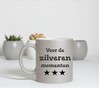 foto 2 Zilver glitter mok voor de zilveren momenten