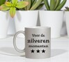 foto 4 Zilver glitter mok voor de zilveren momenten