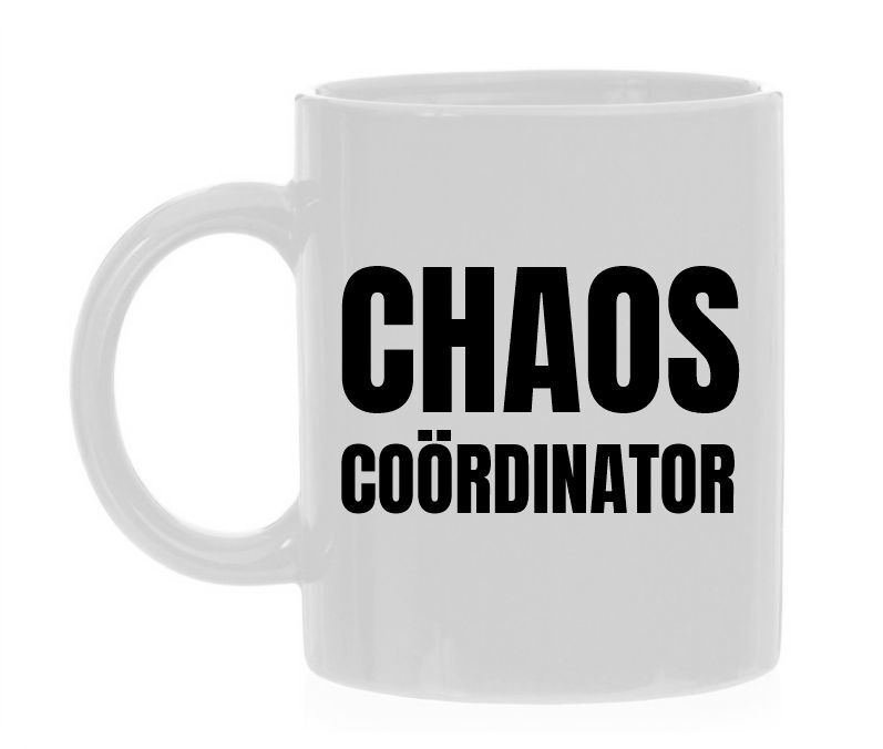 De mok voor een chaos coördinator vader moeder of collega