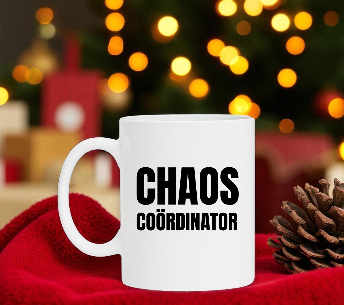Chaos Coordinator geïsoleerde beker: roestvrijstalen koffiemok