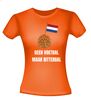 foto 2 Grappig oranje shirtje! Geen voetbal maar bitterbal!