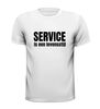 foto 13 Grappig shirtje Service is een levenstijl