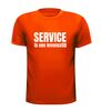 foto 9 Grappig shirtje Service is een levenstijl