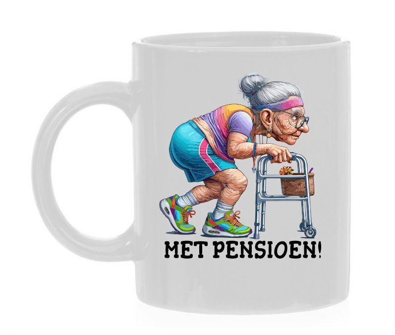 Leuk en grappig kado voor vrouw die met pensioen gaat! 