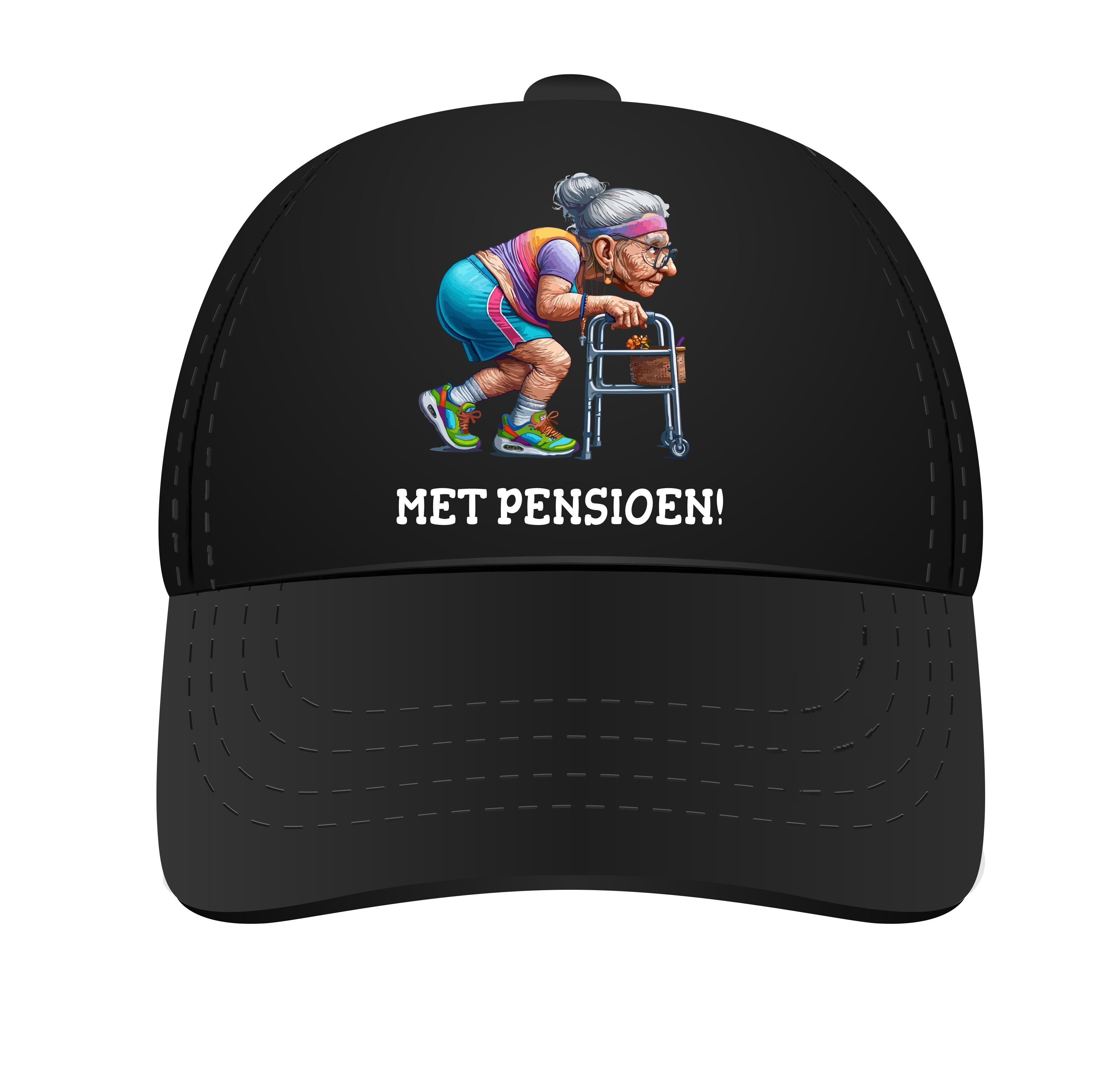 Met Pensioen Pet voor een vrouw! grappig kado