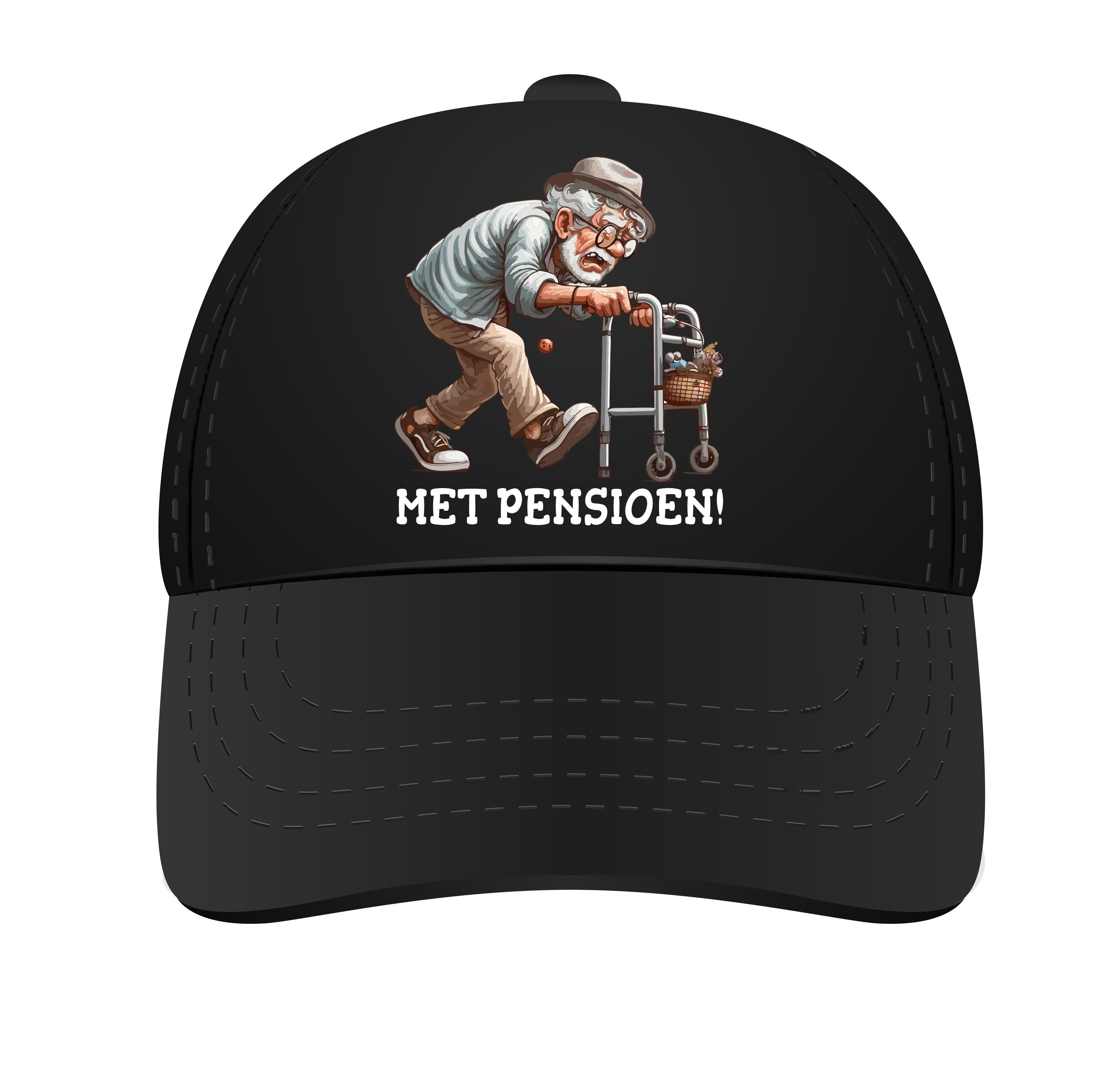 Met Pensioen Petje voor een man!