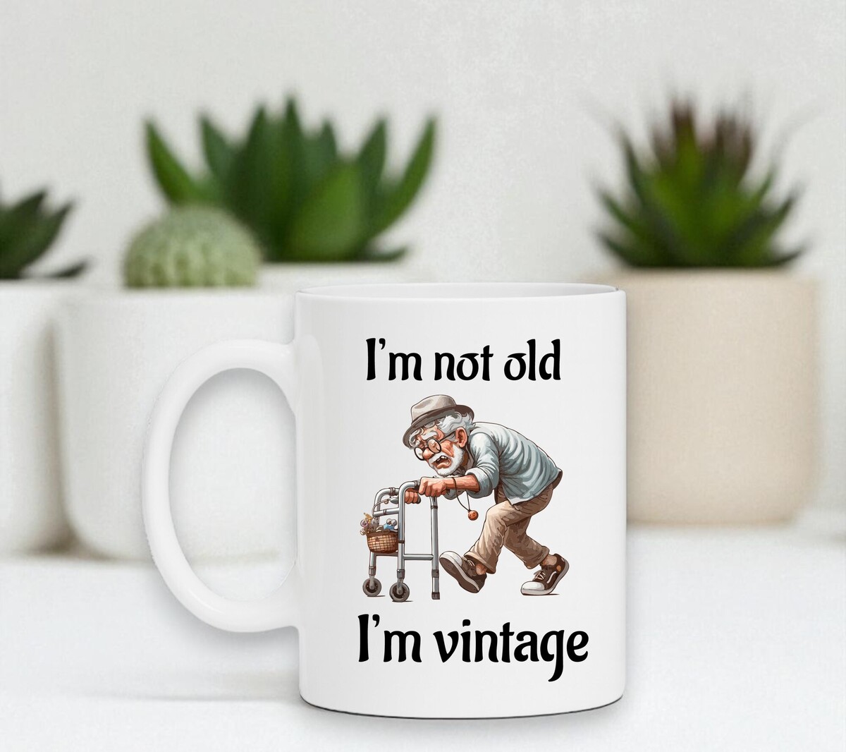 Mok 60e verjaardag geschenken, 1966 Special Edition koffiemok als