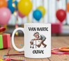 foto 3 Mok voor een man op leeftijd die jarig is. Van harte ouwe!