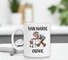foto 4 Mok voor een man op leeftijd die jarig is. Van harte ouwe!