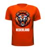Oranje shirt voetbal Nederland