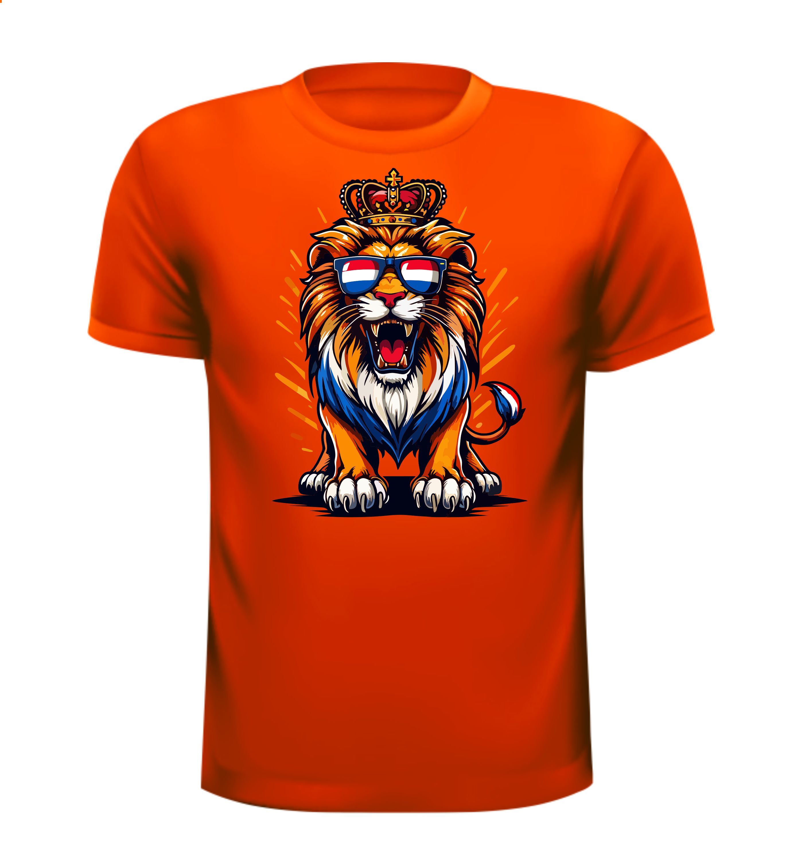 oranje shirtje ek wk met oranje leeuw opdruk