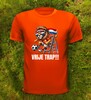 foto 3 Oranje shirtje Vrijetrap! Leuk grappig en gekke opdruk
