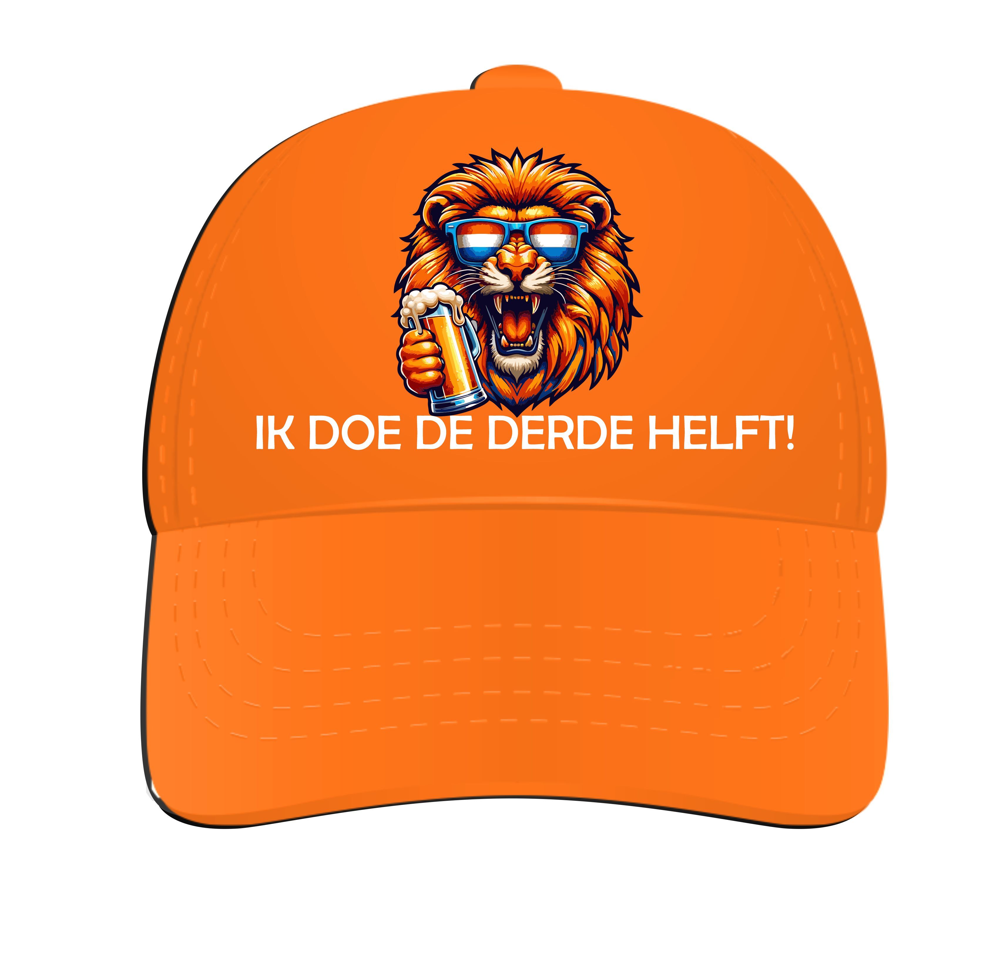 Pet oranje voetballen.  Ik doe de derde helft!