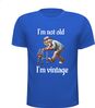 foto 3 Shirtje i'm not old i'm vintage man leuk kado voor een man op leeftijd verjaardag