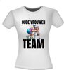 foto 7 T-shirtje voor het oude vrouwen team. Dames van Middelbare leeftijd
