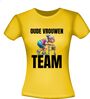 foto 8 T-shirtje voor het oude vrouwen team. Dames van Middelbare leeftijd