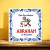 foto 2 Tegeltje voor Abraham! Zet de rollator maar gauw klaar Abraham is 50 jaar