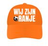 Wij zijn oranje Pet! Ek Wk voetbal pet