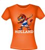 foto 2 Oranje EK WK shirtje leeuw met dab beweging voor het voetbal EK WK oranje!