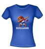 foto 6 Oranje EK WK shirtje leeuw met dab beweging voor het voetbal EK WK oranje!