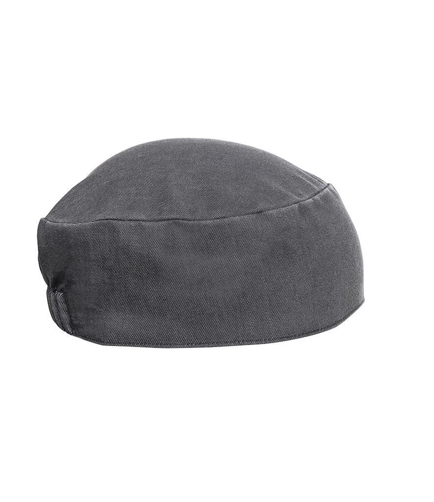 Professionele koksmutsen volwassen grey denim