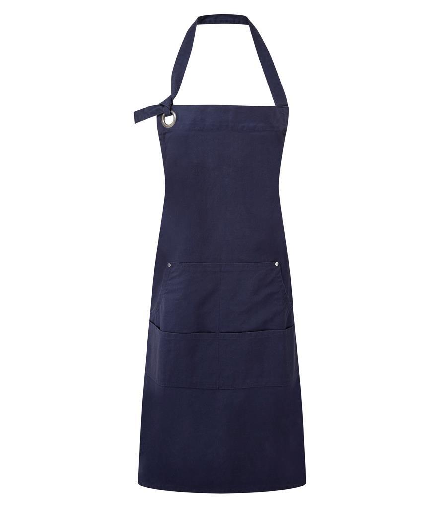 Robuuste en Stijlvolle schort donkerblauw
