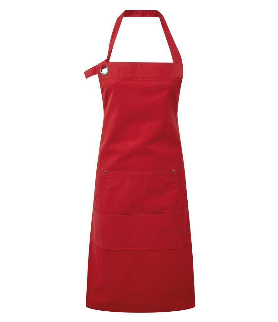 Robuuste en Stijlvolle schort rood