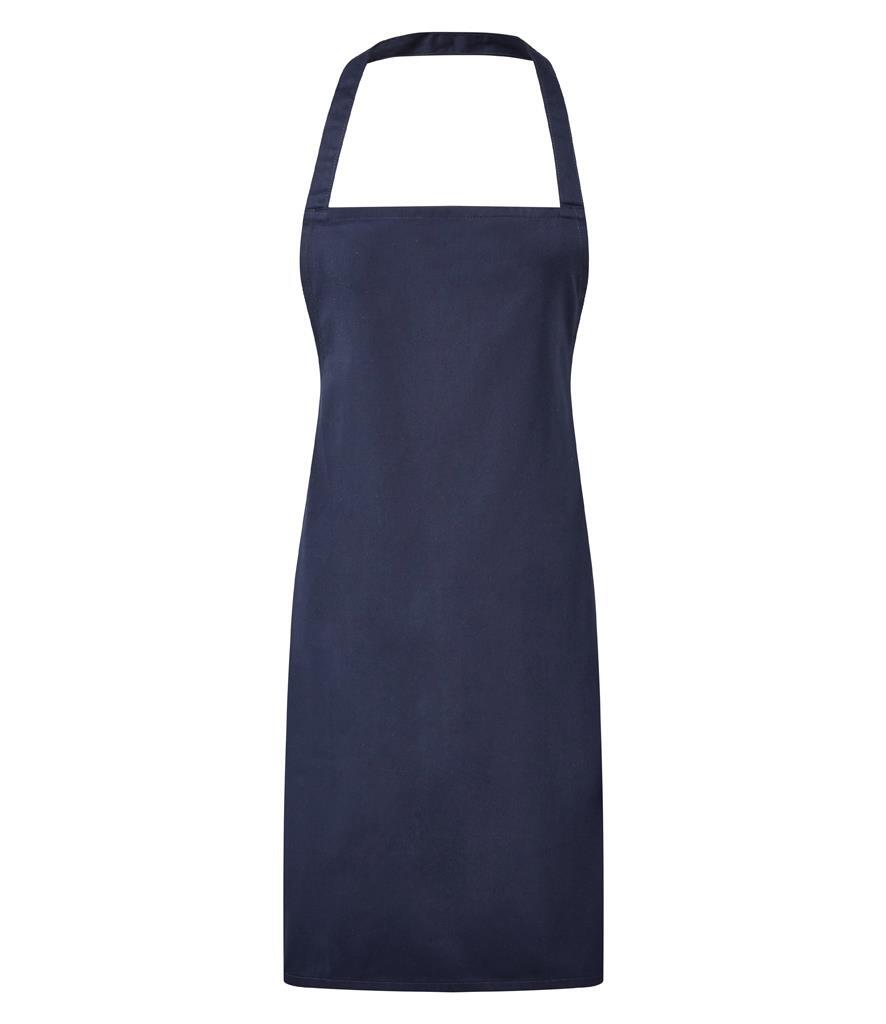 Schort volwassen donkerblauw Schorten voor volwassen te bedrukken personaliseren