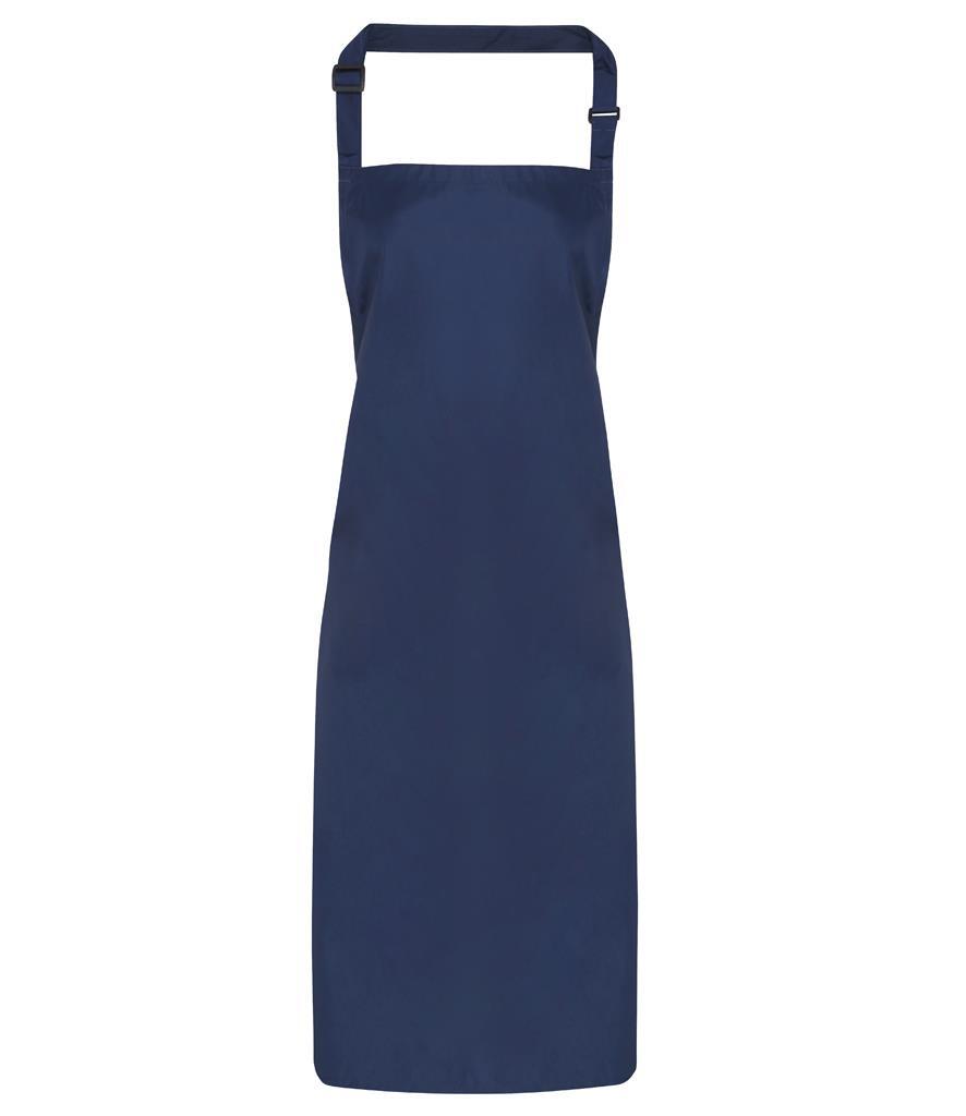 Waterdichte schort volwassen donkerblauw