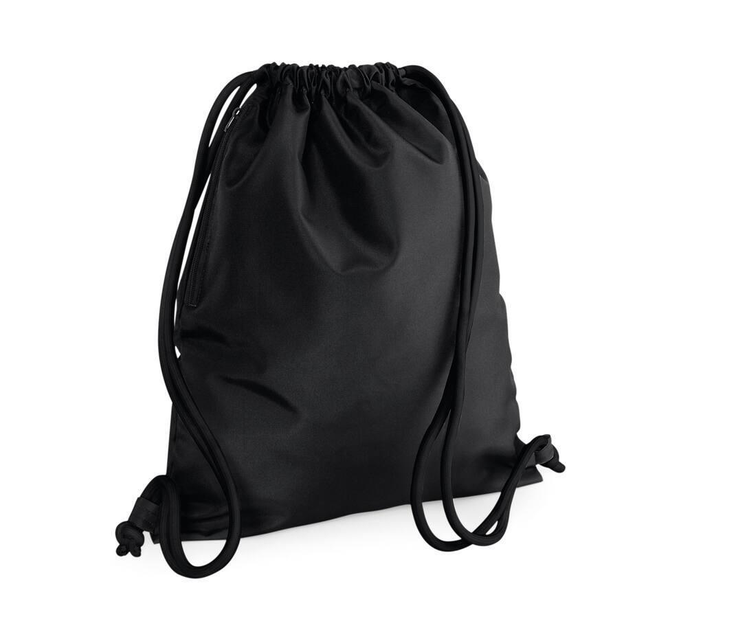 Gym tasje black/black Gymtassen bedrukken