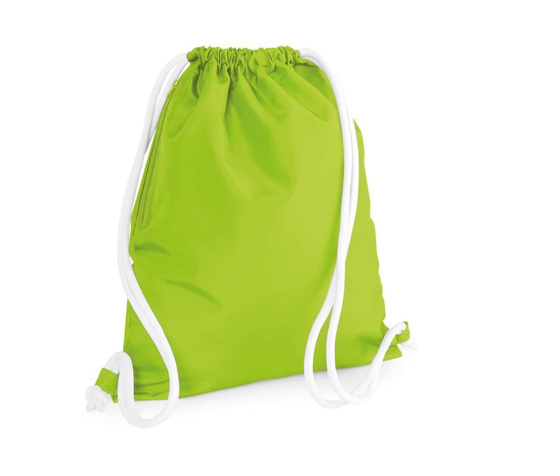 Gym tasje lime green Gymtassen bedrukken