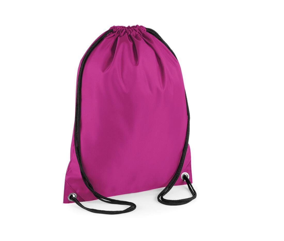 Gymtas fuchsia personaliseren bedrukbaar met leuke print