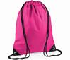 Gymtas fuchsia waterafstotend bedrukbaar met leuk print